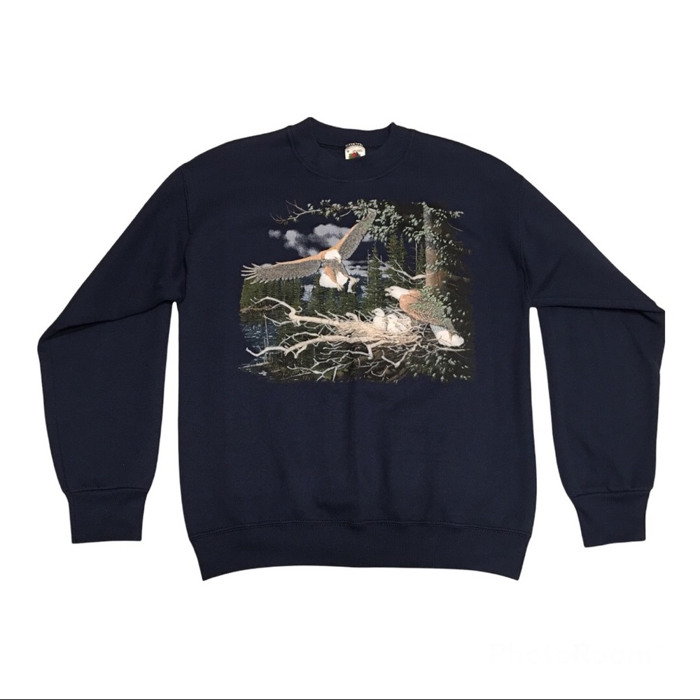 Fruit of the Loom Vintage Crewneck Pullover Size Medium - Picture 1 of 9